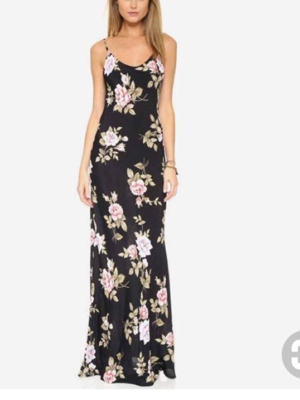 Blue Life Boho Beauty Floral Maxi Dress